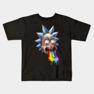 Rainbow Puke Kids T-Shirt